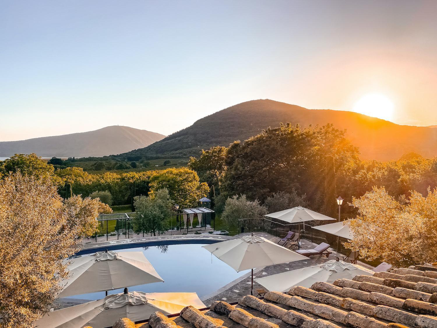 Agriturismo La Valle Di Vico 카프라롤라 외부 사진